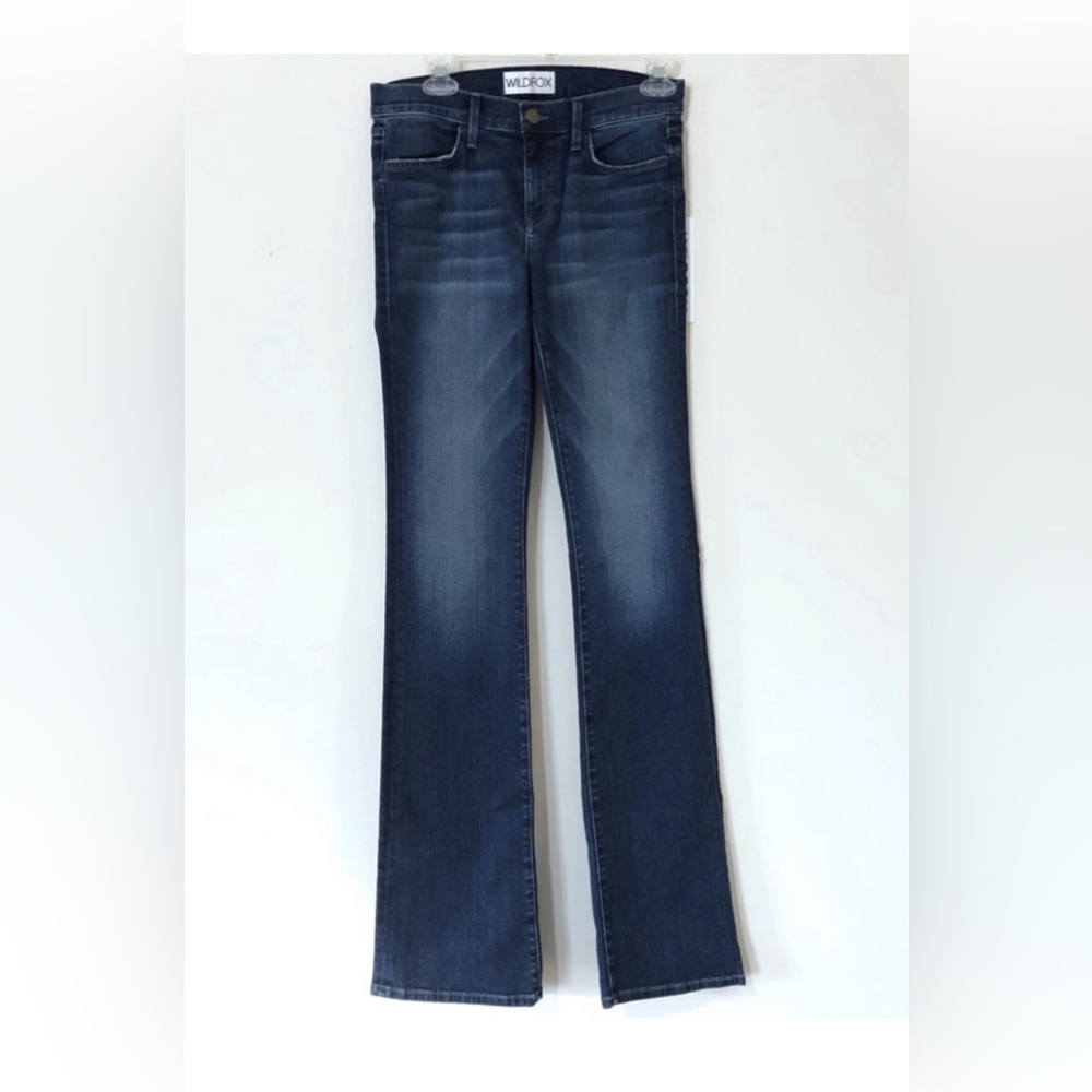 WILDFOX NWT The Skye Mid-Rise Classic Boot Cut Jeans